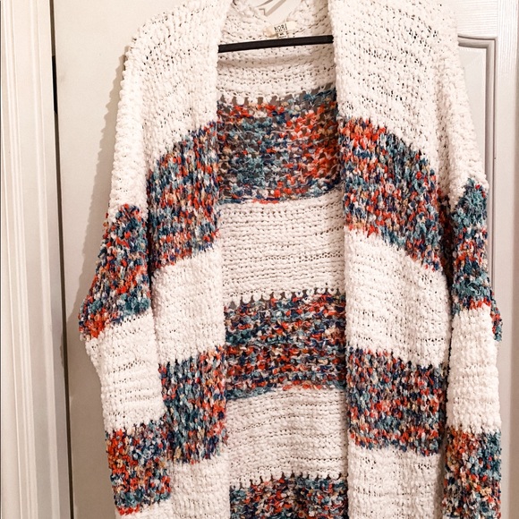 Sweaters - Rainbow Striped Sweater